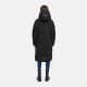 Navahoo Schokokuss Damen Winter Steppmantel Schwarz-Größe M - Gr. 38