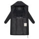 Navahoo Schokokuss Damen Winter Steppmantel Schwarz-Größe M - Gr. 38