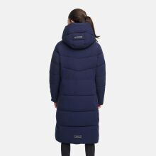 Navahoo Schokokuss Damen Winter Steppmantel Navy-Gr&ouml;&szlig;e M - Gr. 38