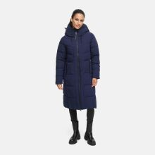 Navahoo Schokokuss Damen Winter Steppmantel Navy-Gr&ouml;&szlig;e 3XL - Gr. 46