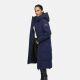 Navahoo Schokokuss Damen Winter Steppmantel Navy-Größe 4XL - Gr. 48