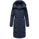 Navahoo Schokokuss Damen Winter Steppmantel Navy-Größe 4XL - Gr. 48