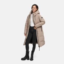 Navahoo Schokokuss Damen Winter Steppmantel...
