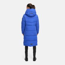 Navahoo Schokokuss Damen Winter Steppmantel GalaxyBlue-Größe M - Gr. 38
