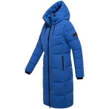 Navahoo Schokokuss Damen Winter Steppmantel GalaxyBlue-Größe M - Gr. 38