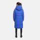Navahoo Schokokuss Damen Winter Steppmantel GalaxyBlue-Größe M - Gr. 38