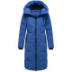 Navahoo Schokokuss Damen Winter Steppmantel GalaxyBlue-Größe M - Gr. 38