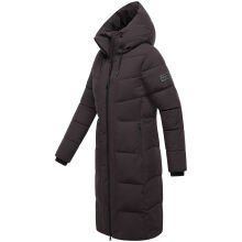 Navahoo Schokokuss Damen Winter Steppmantel Choco-Größe XS - Gr. 34