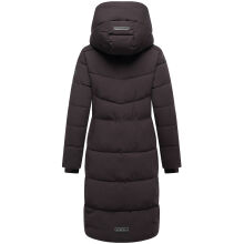 Navahoo Schokokuss Damen Winter Steppmantel Choco-Größe XS - Gr. 34