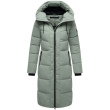 Navahoo Schokokuss Damen Winter Steppmantel SmokeyMint-Gr&ouml;&szlig;e XL - Gr. 42