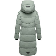 Navahoo Schokokuss Damen Winter Steppmantel SmokeyMint-Gr&ouml;&szlig;e XL - Gr. 42