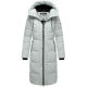 Navahoo Schokokuss Damen Winter Steppmantel IceBlue-Größe M - Gr. 38