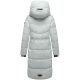 Navahoo Schokokuss Damen Winter Steppmantel IceBlue-Größe M - Gr. 38