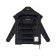 Marikoo Kuscheltatze Damen Winter Steppjacke Schwarz-Größe L - Gr. 40