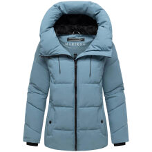 Marikoo Kuscheltatze Damen Winter Steppjacke Powder Blue-Gr&ouml;&szlig;e XS - Gr. 34