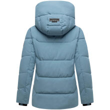Marikoo Kuscheltatze Damen Winter Steppjacke Powder Blue-Gr&ouml;&szlig;e XS - Gr. 34