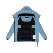 Marikoo Kuscheltatze Damen Winter Steppjacke Powder Blue-Gr&ouml;&szlig;e XS - Gr. 34