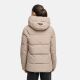 Marikoo Kuscheltatze Damen Winter Steppjacke Taupe Grey-Größe L - Gr. 40