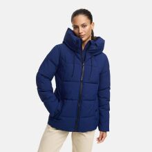 Marikoo Kuscheltatze Damen Winter Steppjacke Navy-Gr&ouml;&szlig;e S - Gr. 36
