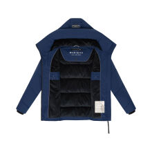Marikoo Kuscheltatze Damen Winter Steppjacke Navy-Gr&ouml;&szlig;e S - Gr. 36