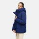 Marikoo Kuscheltatze Damen Winter Steppjacke Navy-Gr&ouml;&szlig;e S - Gr. 36