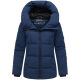 Marikoo Kuscheltatze Damen Winter Steppjacke Navy-Gr&ouml;&szlig;e S - Gr. 36
