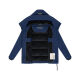 Marikoo Kuscheltatze Damen Winter Steppjacke Navy-Gr&ouml;&szlig;e S - Gr. 36