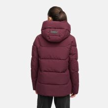 Marikoo Kuscheltatze Damen Winter Steppjacke Wine-Größe XS - Gr. 34