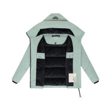 Marikoo Kuscheltatze Damen Winter Steppjacke Smokey Mint-Gr&ouml;&szlig;e XS - Gr. 34