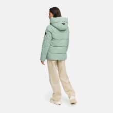 Marikoo Kuscheltatze Damen Winter Steppjacke Smokey Mint-Gr&ouml;&szlig;e S - Gr. 36
