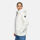 Marikoo Kuscheltatze Damen Winter Steppjacke Offwhite -Größe XS - Gr. 34