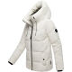 Marikoo Kuscheltatze Damen Winter Steppjacke Offwhite -Größe XS - Gr. 34