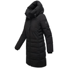 Navahoo Mondnebel Damen Winter Steppmantel Schwarz Gr&ouml;&szlig;e M - Gr. 38