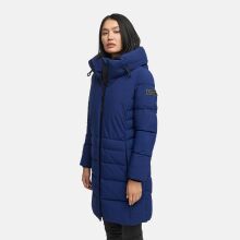 Navahoo Mondnebel Damen Winter Steppmantel Navy Gr&ouml;&szlig;e M - Gr. 38