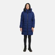 Navahoo Mondnebel Damen Winter Steppmantel Navy Gr&ouml;&szlig;e M - Gr. 38