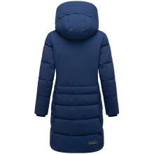Navahoo Mondnebel Damen Winter Steppmantel Navy Gr&ouml;&szlig;e M - Gr. 38
