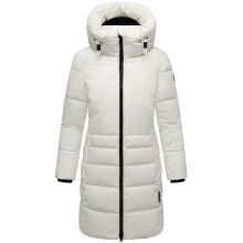 Navahoo Mondnebel Damen Winter Steppmantel Offwhite Größe XS - Gr. 36