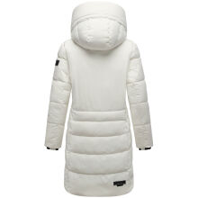 Navahoo Mondnebel Damen Winter Steppmantel Offwhite Gr&ouml;&szlig;e M - Gr. 38