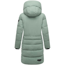 Navahoo Mondnebel Damen Winter Steppmantel Smokey MInt Gr&ouml;&szlig;e S - Gr. 36