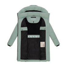 Navahoo Mondnebel Damen Winter Steppmantel Smokey MInt Gr&ouml;&szlig;e S - Gr. 36