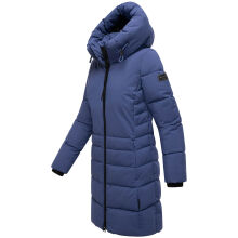 Navahoo Mondnebel Damen Winter Steppmantel Blue Violet Gr&ouml;&szlig;e M - Gr. 38