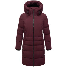 Navahoo Mondnebel Damen Winter Steppmantel Wine Größe XS - Gr. 36