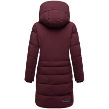 Navahoo Mondnebel Damen Winter Steppmantel Wine Größe XS - Gr. 36