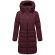 Navahoo Mondnebel Damen Winter Steppmantel Wine Größe XS - Gr. 36