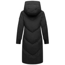 Marikoo Teonaa Steppmantel N101 Schwarz Größe XXXL - Gr. 46