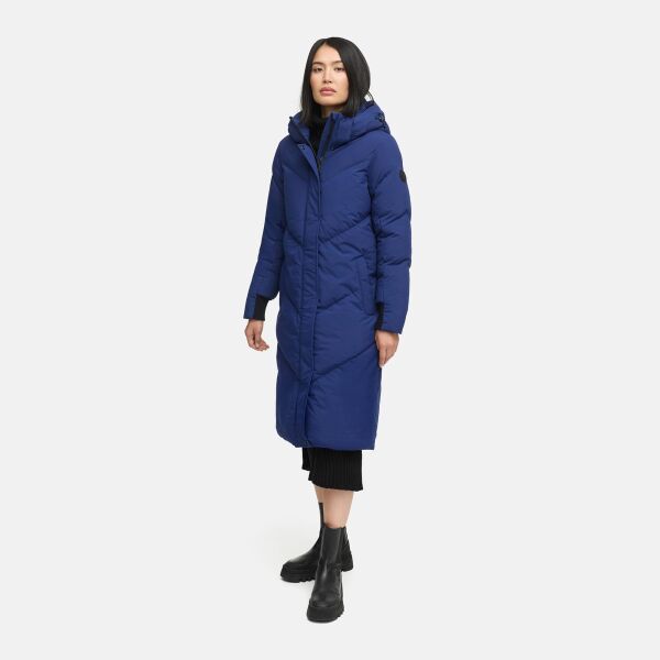 Marikoo Teonaa Damen Winter Steppmantel Navy Größe S - Gr. 36