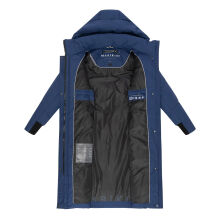 Marikoo Teonaa Damen Winter Steppmantel Navy Gr&ouml;&szlig;e XXXXXL - Gr. 50