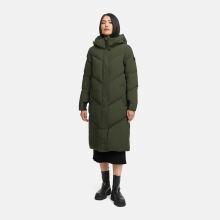 Marikoo Teonaa Damen Winter Steppmantel Olive Größe S - Gr. 36