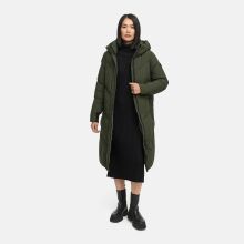 Marikoo Teonaa Damen Winter Steppmantel Olive Größe S - Gr. 36