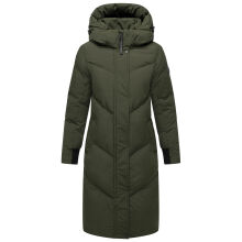 Marikoo Teonaa Damen Winter Steppmantel Olive Größe S - Gr. 36